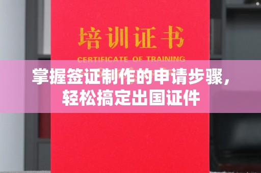 六龟掌握签证制作的申请步骤，轻松搞定出国证件